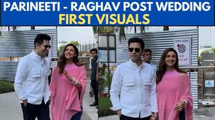 Newlywed Parineeti Chopra, Raghav Chadha make first appearance as Mr and Mrs; fans can’t keep calm