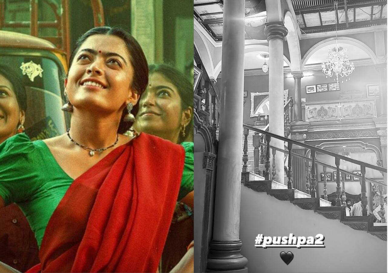 Pushpa 2 BTS: Rashmika Mandanna aka Srivalli shares an exclusive glimpse from the sets, seen yet?