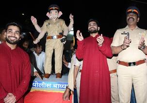 Shiv Thakare ने ढोल-नगाड़ों के बीच 'वर्दी वाले बप्पा' का किया स्वागत, भड़के ट्रोल्स बोले- 'भगवान का मजाक...'