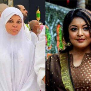 Tanushree Dutta blames Rakhi Sawant for the death of two boys, says, ‘Their parents couldn’t fight her back’