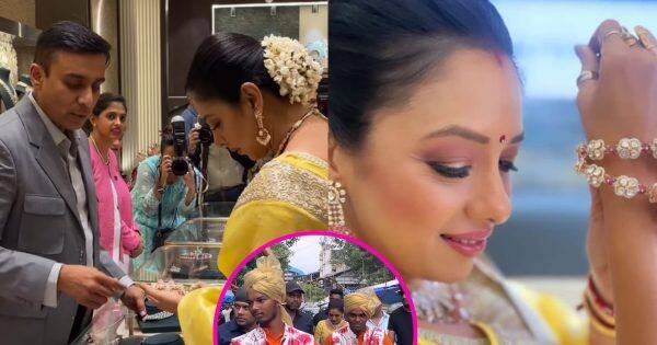 ब्राइडल ज्वैलरी पहन इतराईं Rupali Ganguly, Anupamaa स्टार को एक्साइटेड हुए फैंस