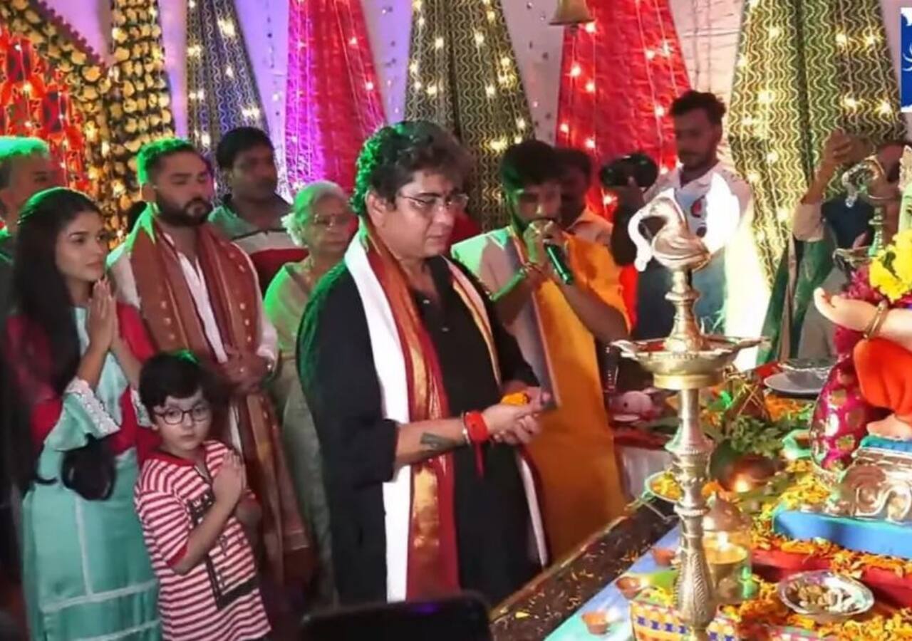 Yeh Rishta Kya Kehlata Hai: Producer Rajan Shahi performs the aarti