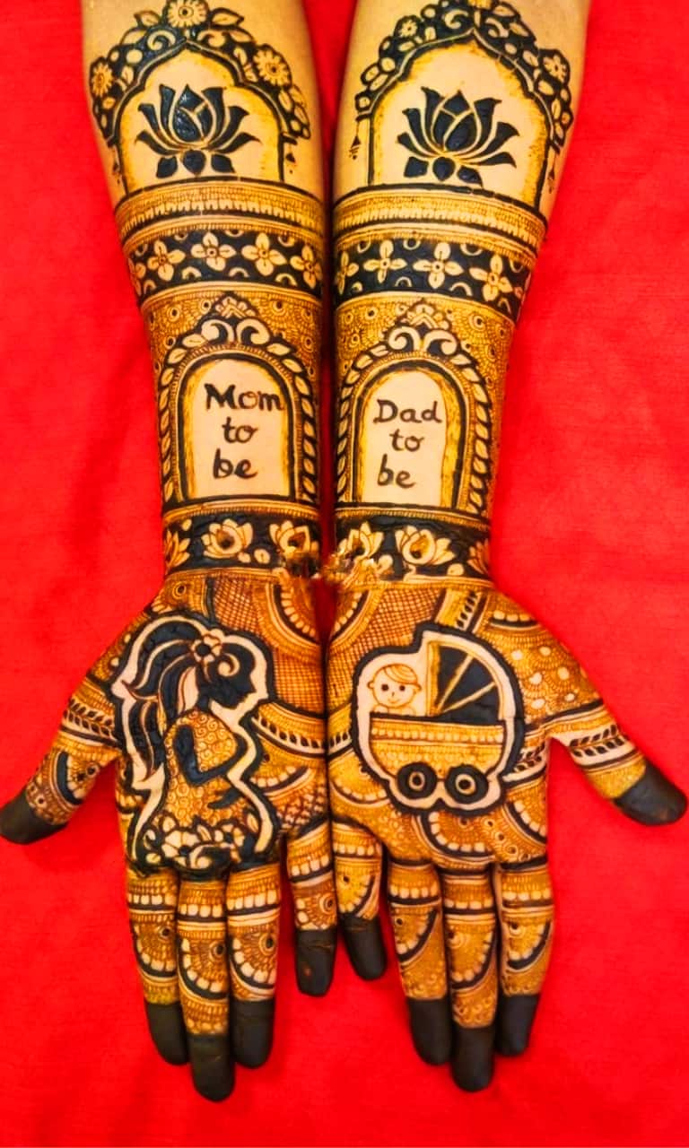 To give you some Ganesh Chaturthi mehndi design inspirations, we have a  selection of the latest mehndi designs 2022 that your gang of gir... |  Instagram