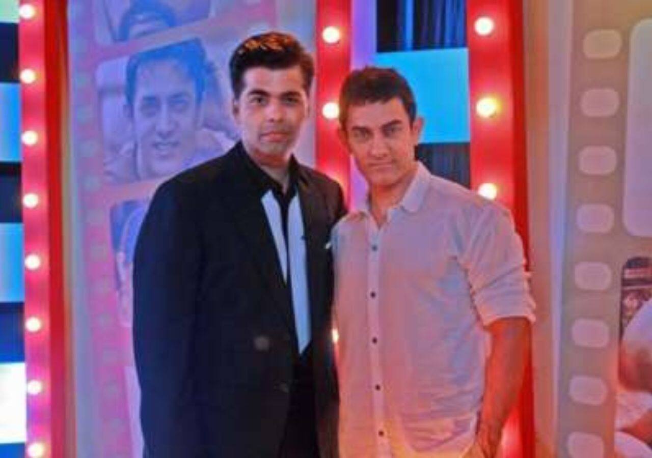 Aamir Khan and Karan Johar