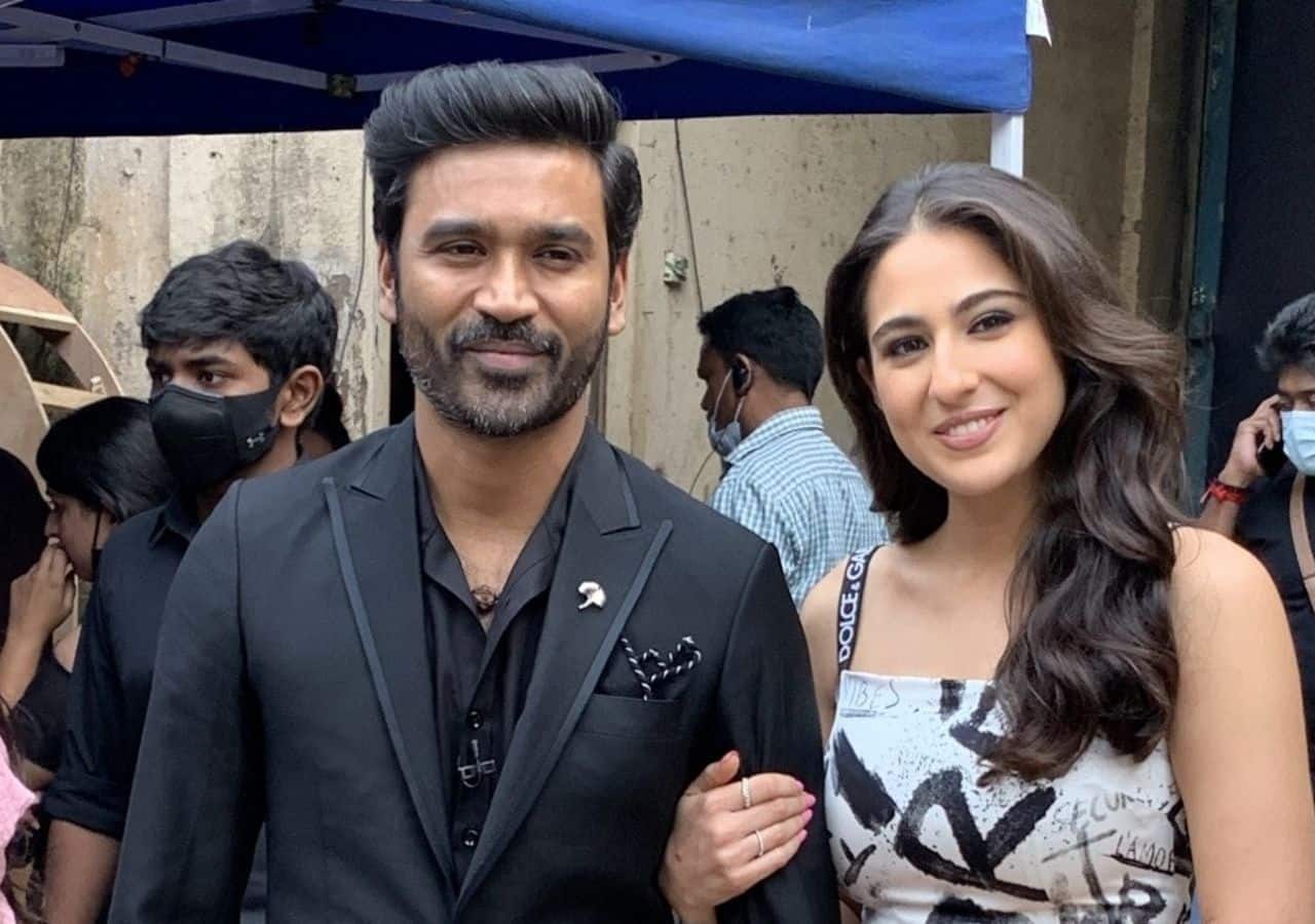 Dhanush and Sara Ali Khan