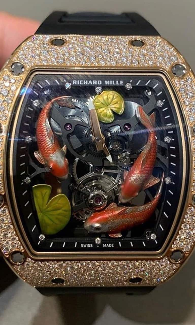 Richard mille sale rms10 koi fish