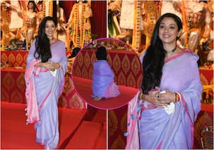 Anupamaa फेम Rupali Ganguly ने लिया मां दुर्गा का आशीर्वाद, पंडाल में नतमस्तक होकर की प्रार्थना