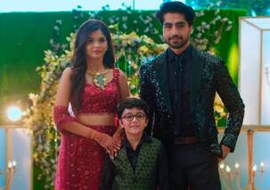 Yeh Rishta Kya Kehlata Hai: Harshad Chopda, Pranali Rathod's pics with Abhir are happy family goals