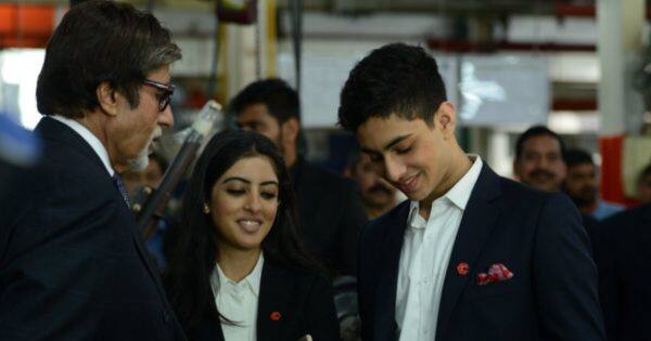 Amitabh Bachchan's uncommon pics with Aaradhya, Agastya, Navya that show he's the best grandfather