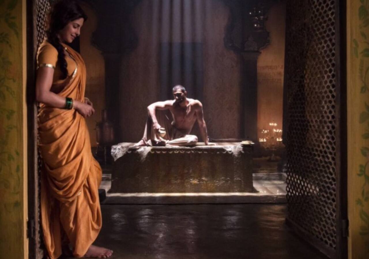 Priyanka Chopra and Ranveer Singh in Bajirao Mastani