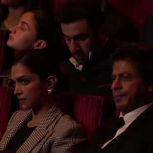 141st IOC Session: Shah Rukh Khan, Deepika Padukone are all attention, netizens wonder if Alia Bhatt slept off thumbnail