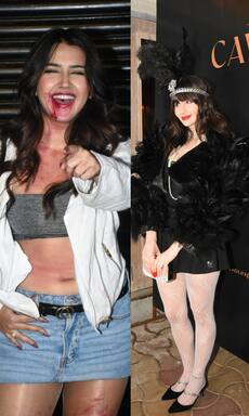 हैलोवीन पार्टी में खतरनाक लुक लेकर पहुंचे सितारे