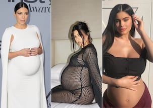 हॉलीवुड की इन हसीनाओं ने बोल्ड अंदाज में फ्लॉन्ट किया बेबी बंप, Kourtney Kardashian की ड्रेस देख भड़क लोग