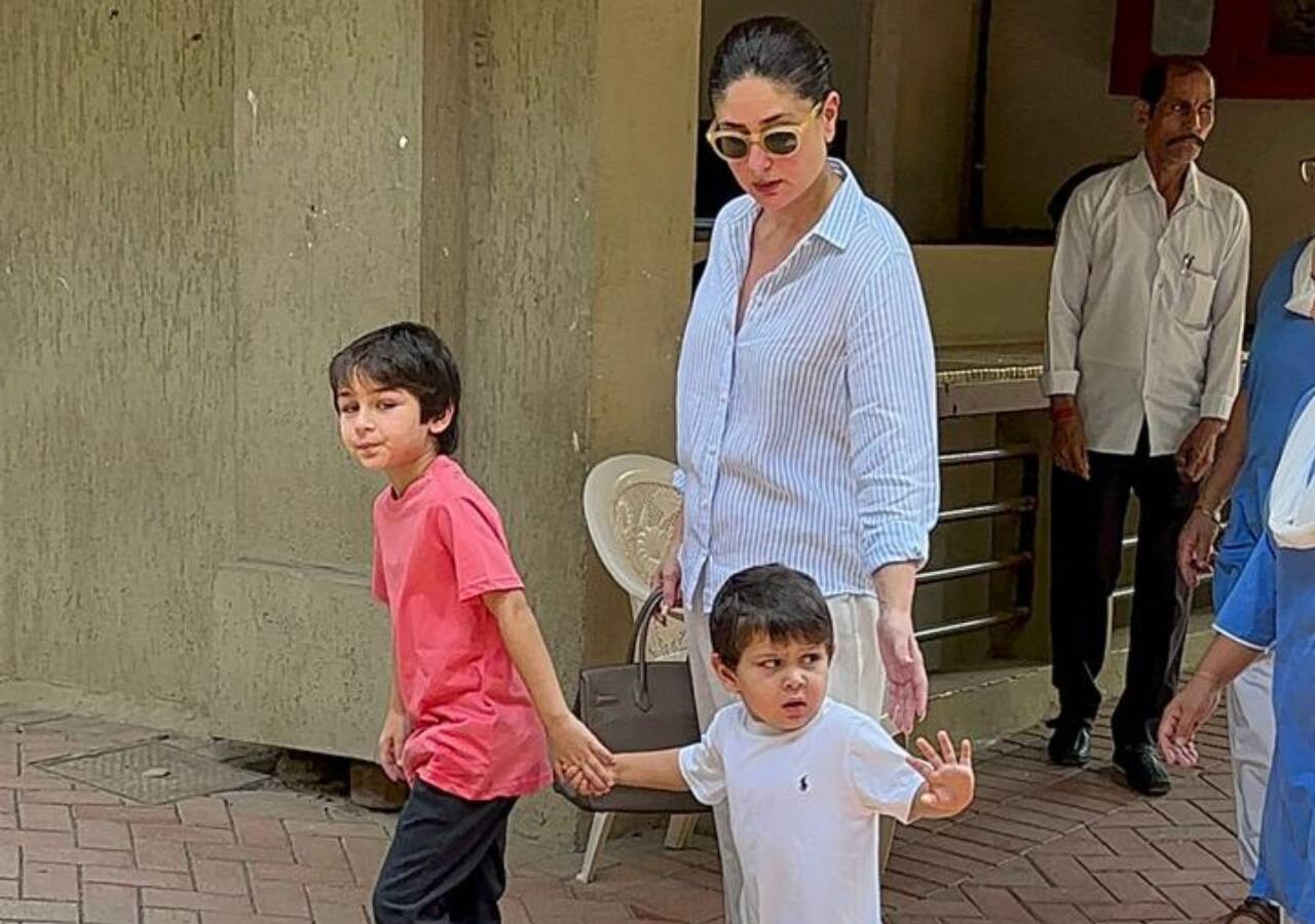 Unseen pics of Kareena Kapoor Khan's sons Taimur and Jeh playing ...