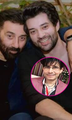 KRK takes a nasty dig at Gadar 2, Sunny Deol and his son Rajveer