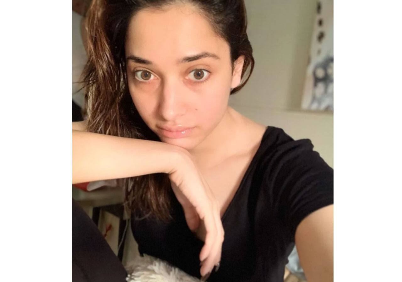 Tamannaah Bhatia no makeup look is unmissable