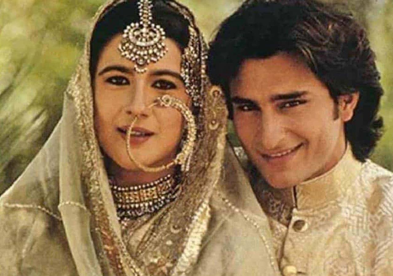 Amrita Singh and Saif Ali Khan parted ways after 13 years of marital bliss