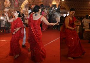 लाल साड़ी पहन Sumona Chakravarti ने किया धुनुची नाच, वायरल हो गईं 'द कपिल शर्मा शो' की 'भूरी' की फोटोज