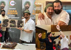 Sunny Deol ने बर्थडे पर काटा 525 करोड़ रुपये का केक, बॉबी देओल ने झूमकर कहा, 'लव यू भईया'