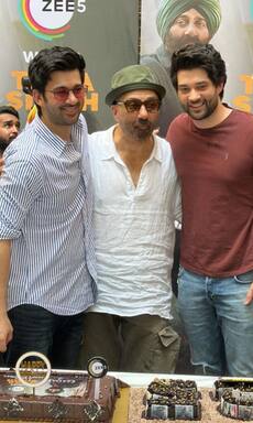 Gadar 2 star Sunny Deol celebrates birthday with his sons; looks like their elder brother even at 66