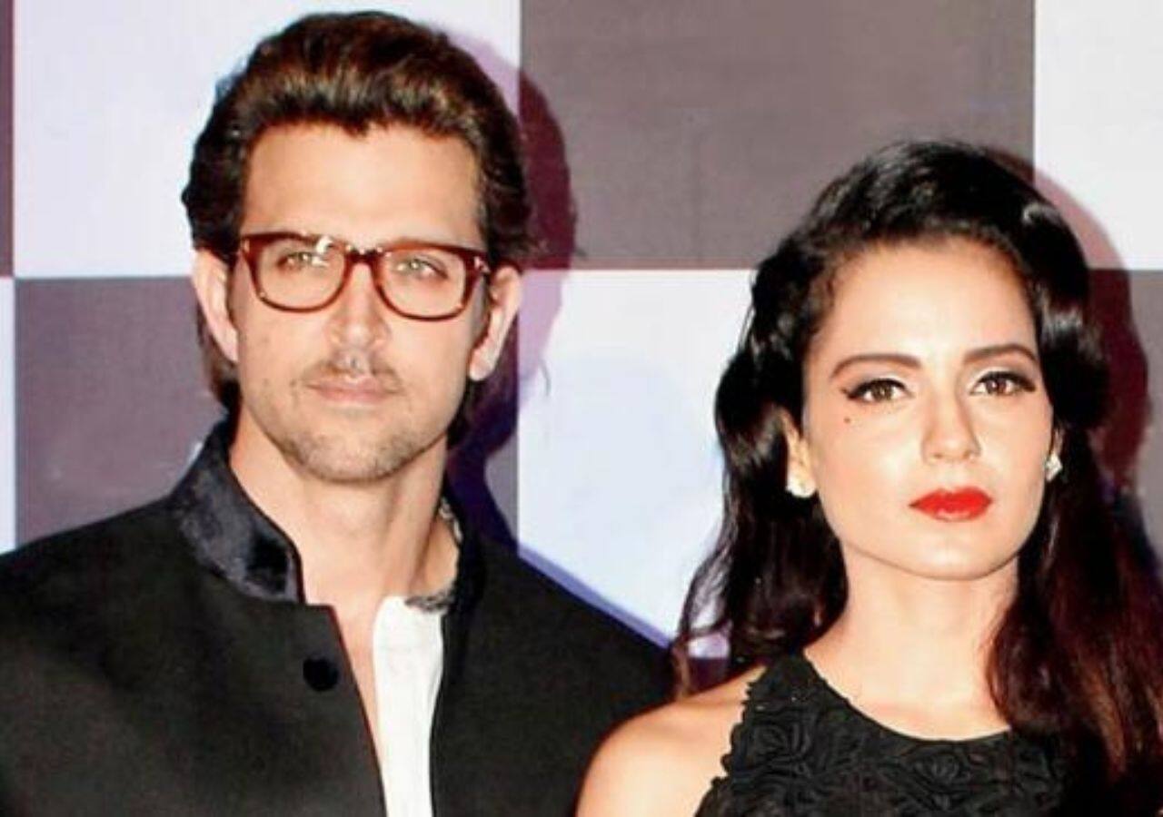 Kangana Ranaut and Hrithik Roshan