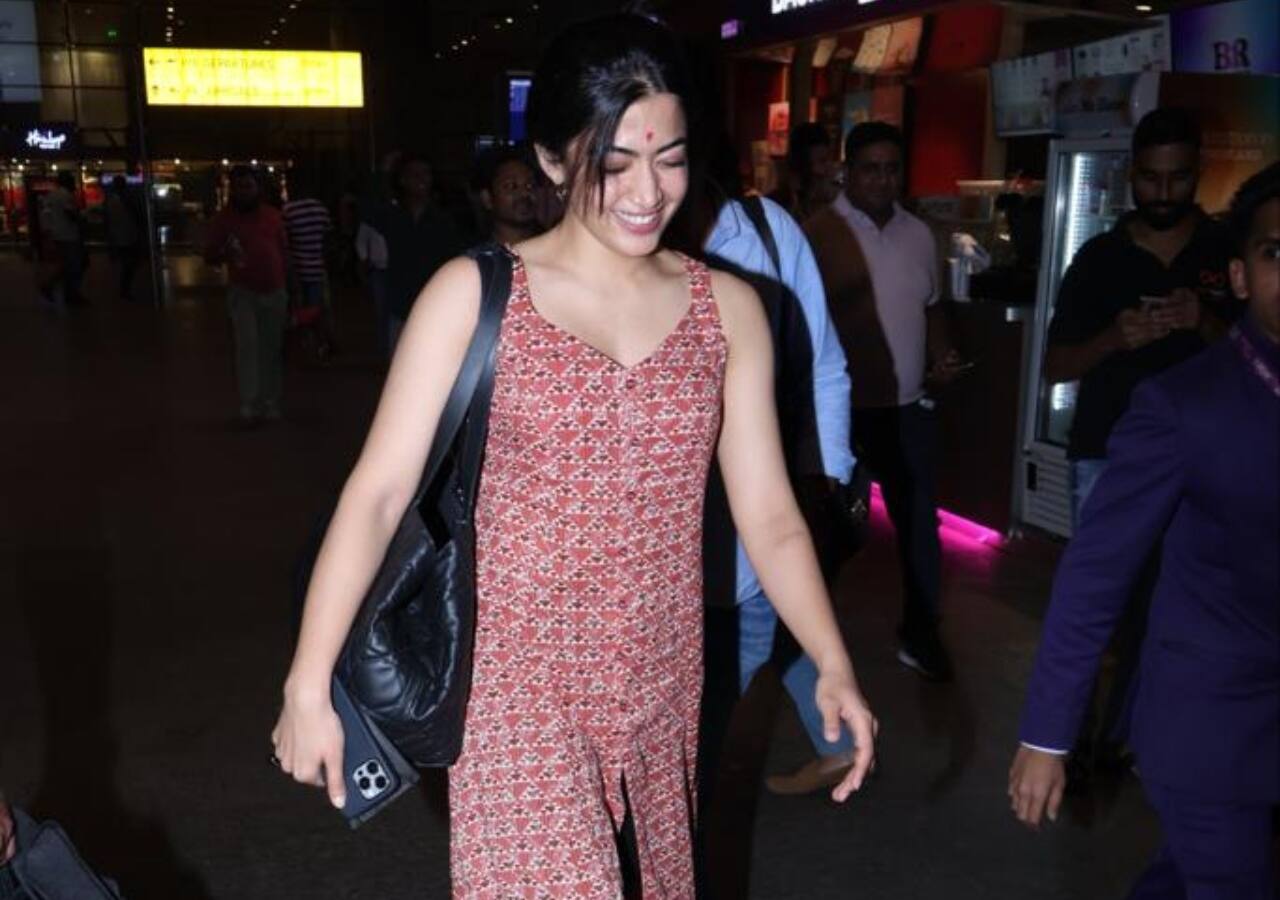 Rashmika Mandanna won hearts wearing a suit