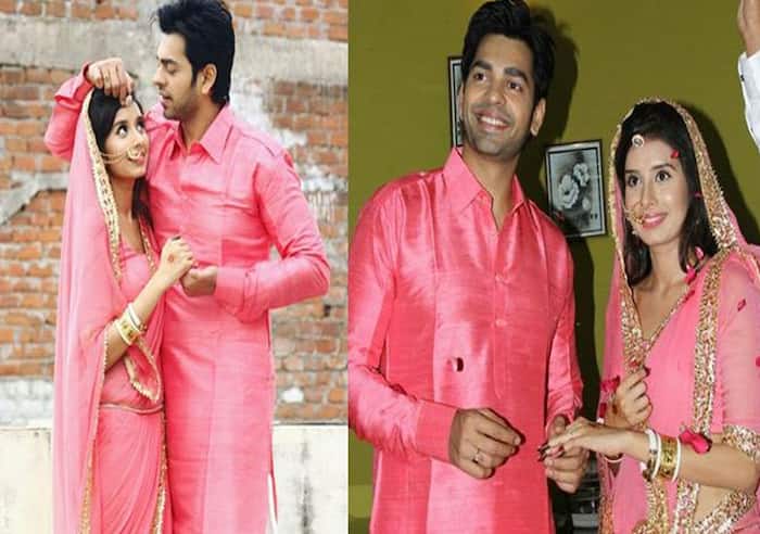 Charu Asopa and Neeraj Malviya