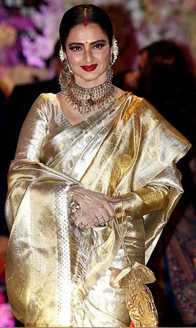 Rekha 's gorgeous collection of sarees : r/BollywoodFashion