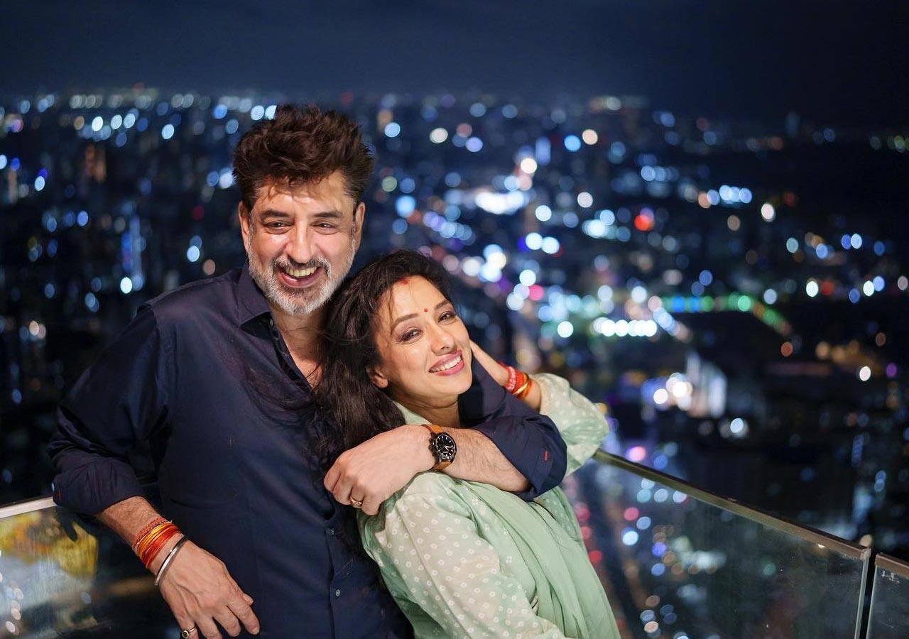 Rupali Ganguly and Ashwin Verma