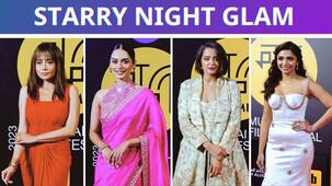 Tina Dutta और Jiya Shankar ने Jio Mami Film Festival में दिखाया दिलकश अवतार [Watch]