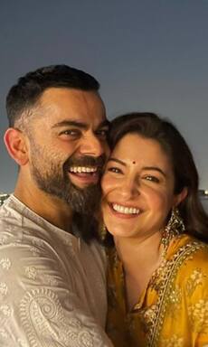 Top entertainment news today: Anushka Sharma, Virat Kohli exchange kisses, Tiger 3 breaks records