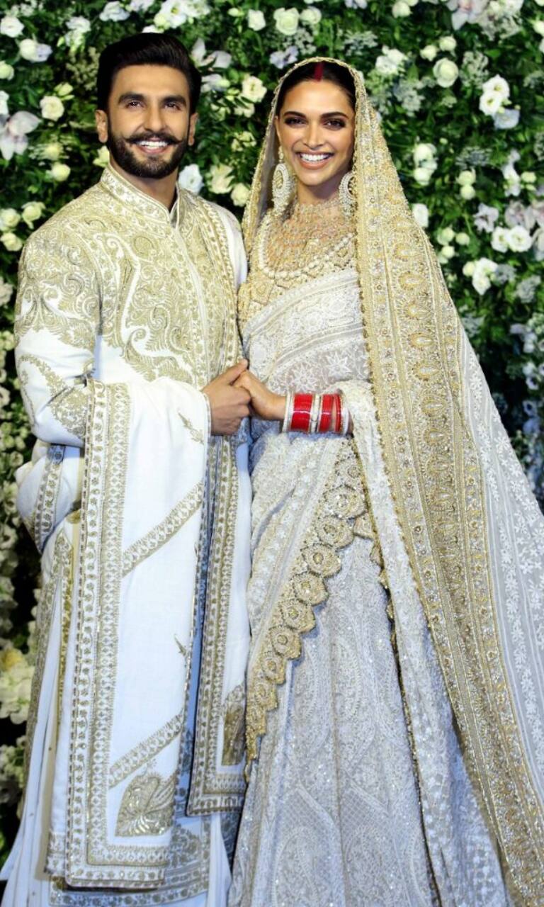 Wedding Reception Of Anushka Sharma And Virat Kohli At St Regis Mumbai |  Indian wedding outfits, Bollywood wedding, Indian bridal fashion