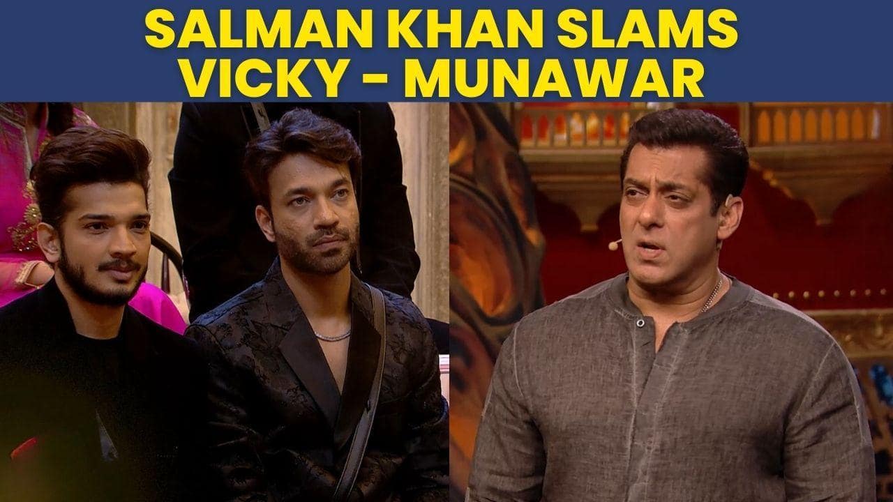 Bigg Boss 17 Promo Salman Khan Exposed Munawar Faruqui And Vicky Jain