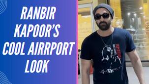 Animal प्रिंट टी-शर्ट पहने एयरपोर्ट पर स्पॉट हुए Ranbir Kapoor, वायरल हुआ वीडियो