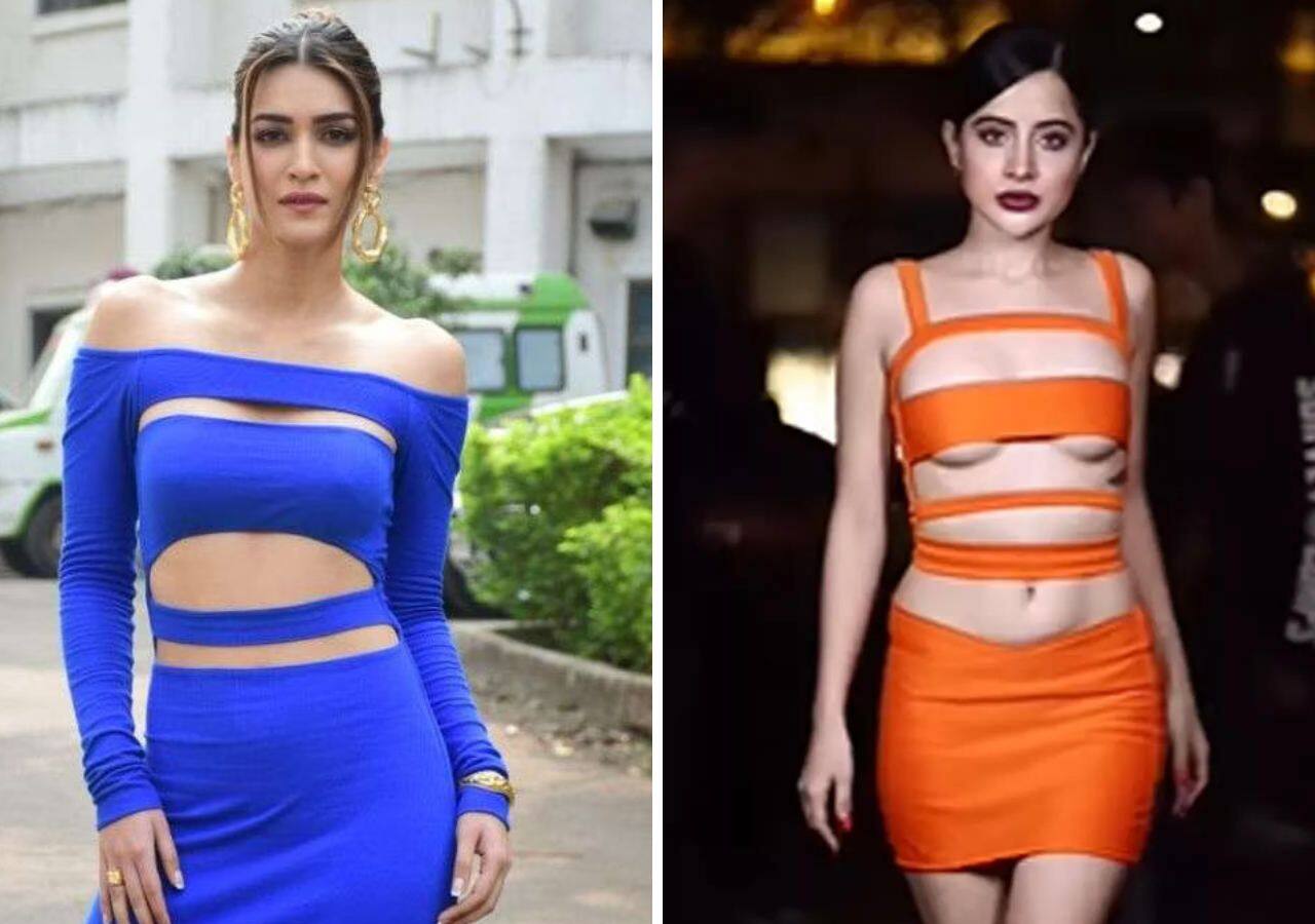 Kriti Sanon wore a revealing cut-out dress