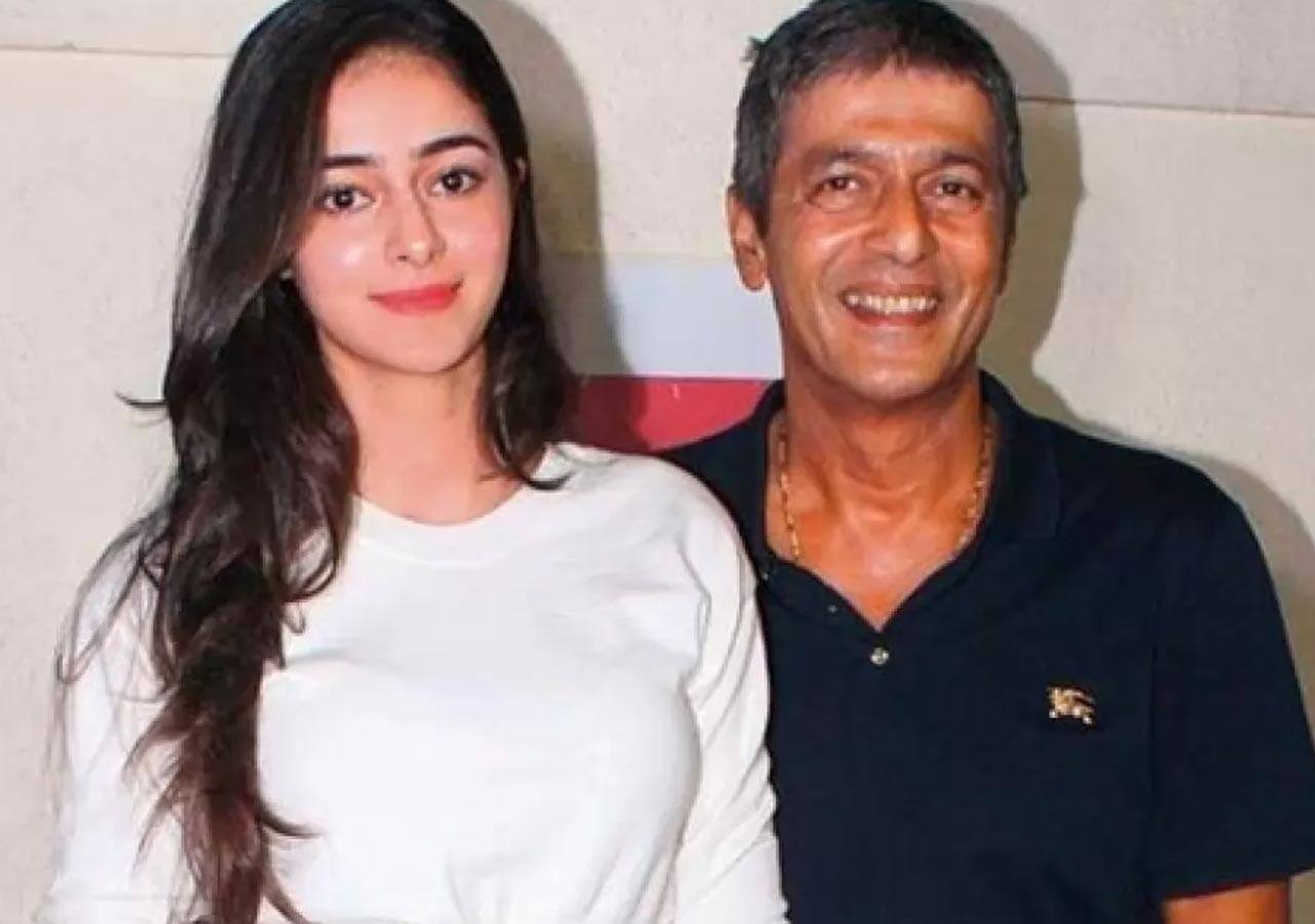 Ananya Panday and Chunky Panday Ananya Panday and Chunky Panday