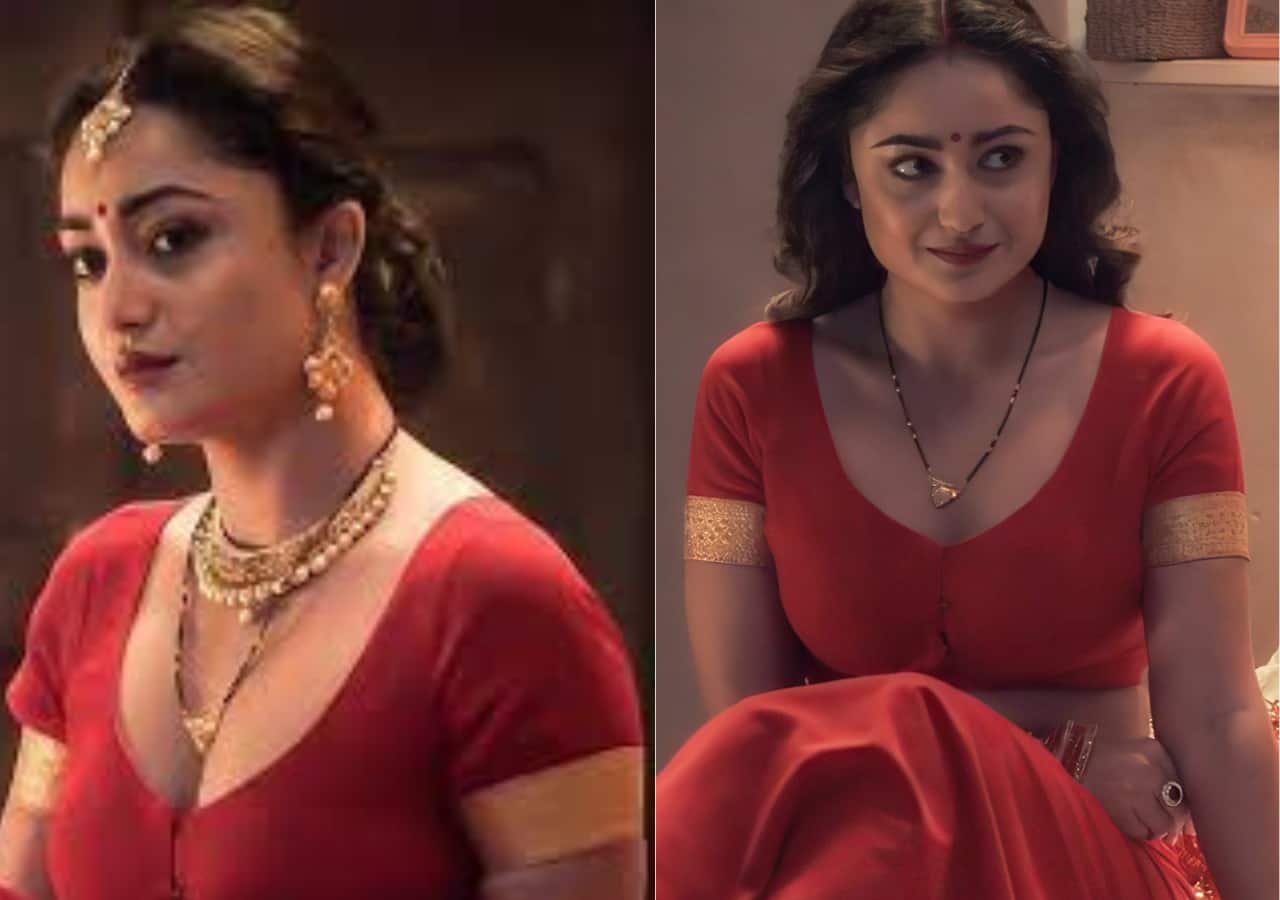 Tridha Choudhary surprised everyone with her bold scene in the Aashram series Tridha Choudhary surprised everyone with her bold scene in the Aashram series