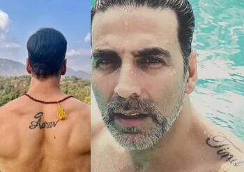 Ranbir Kapoor inks Raha's name; Top 10 celebrities who've flaunted their tattoos in public