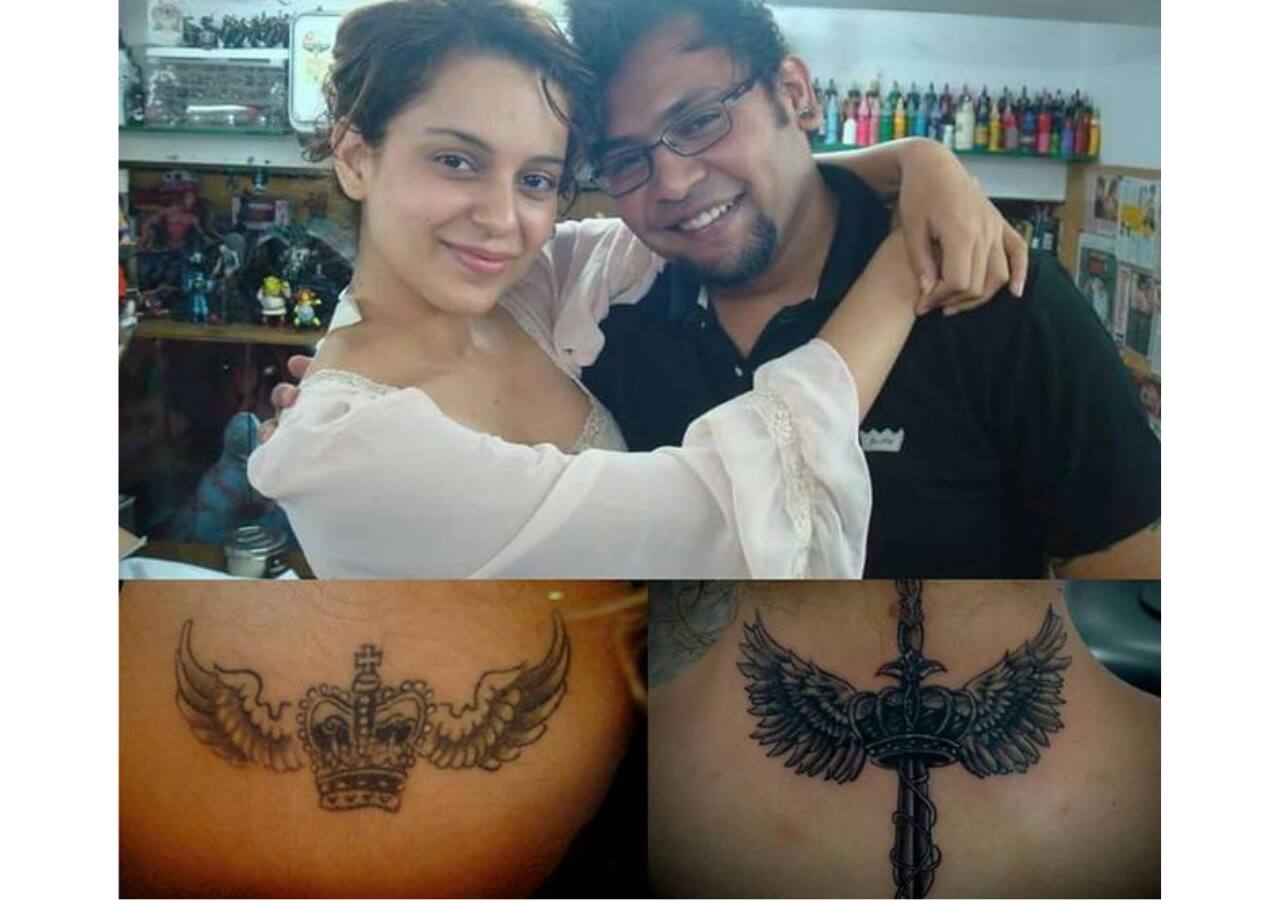 Kangana Ranaut gets her tattoo covered up 