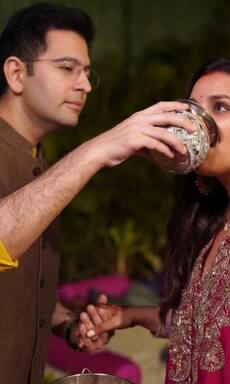 Karwa Chauth 2023: Katrina Kaif, Vicky Kaushal, Parineeti Chopra, Hansika Motwani drop love-soaked pics on social media