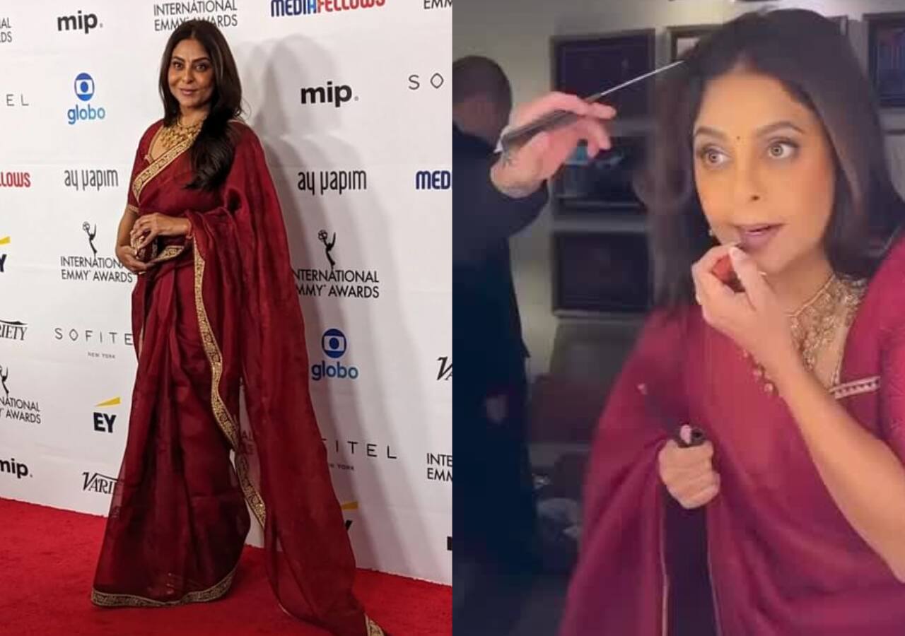 Shefali Shah makes heads turn in a sari on the red carpet of the International Emmy Awards 2023 