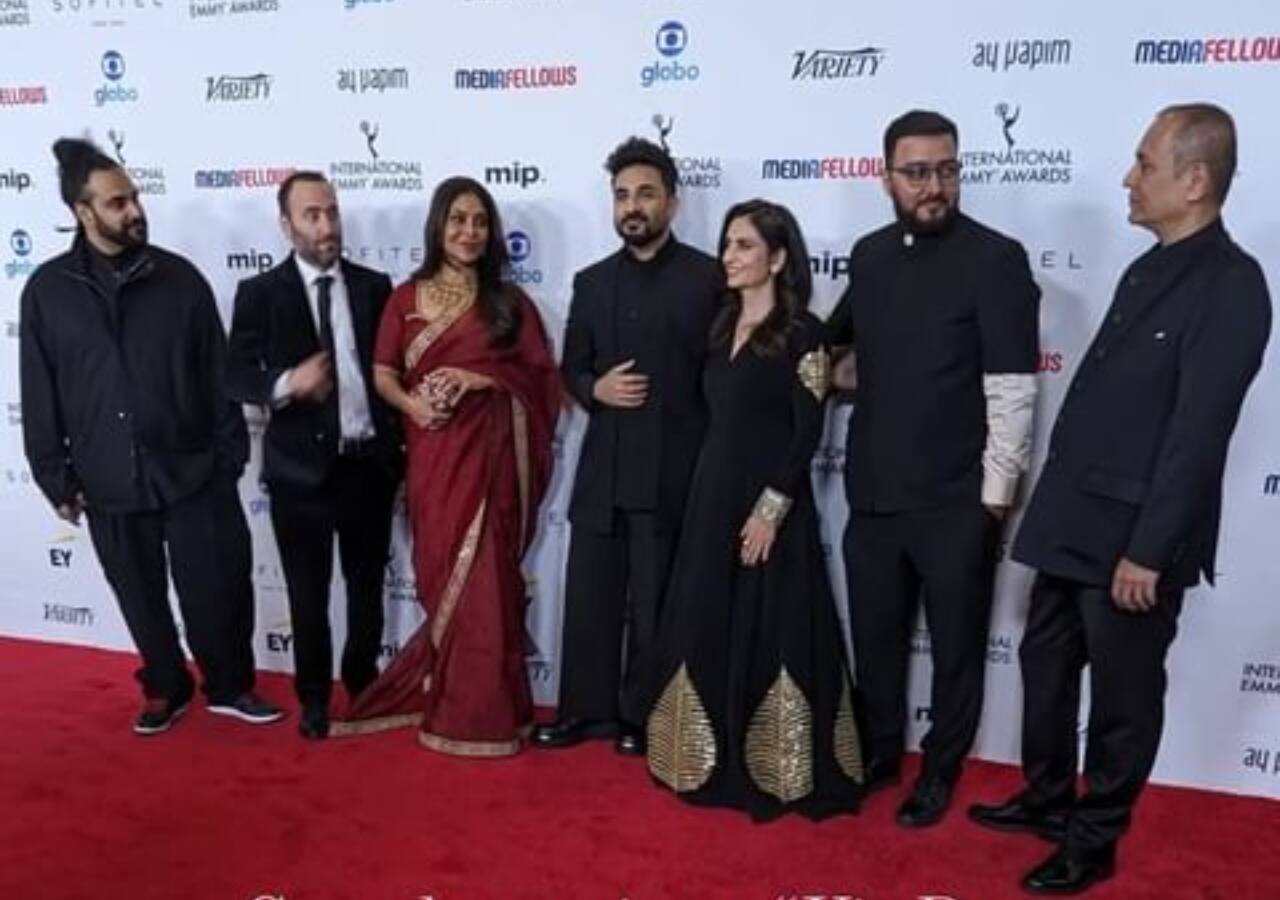 Shefali Shah, Vir Das and the Indian team at the International Emmy Awards 2023 
