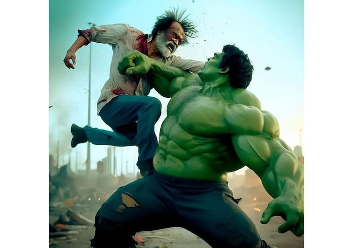 Rajinikanth vs Hulk