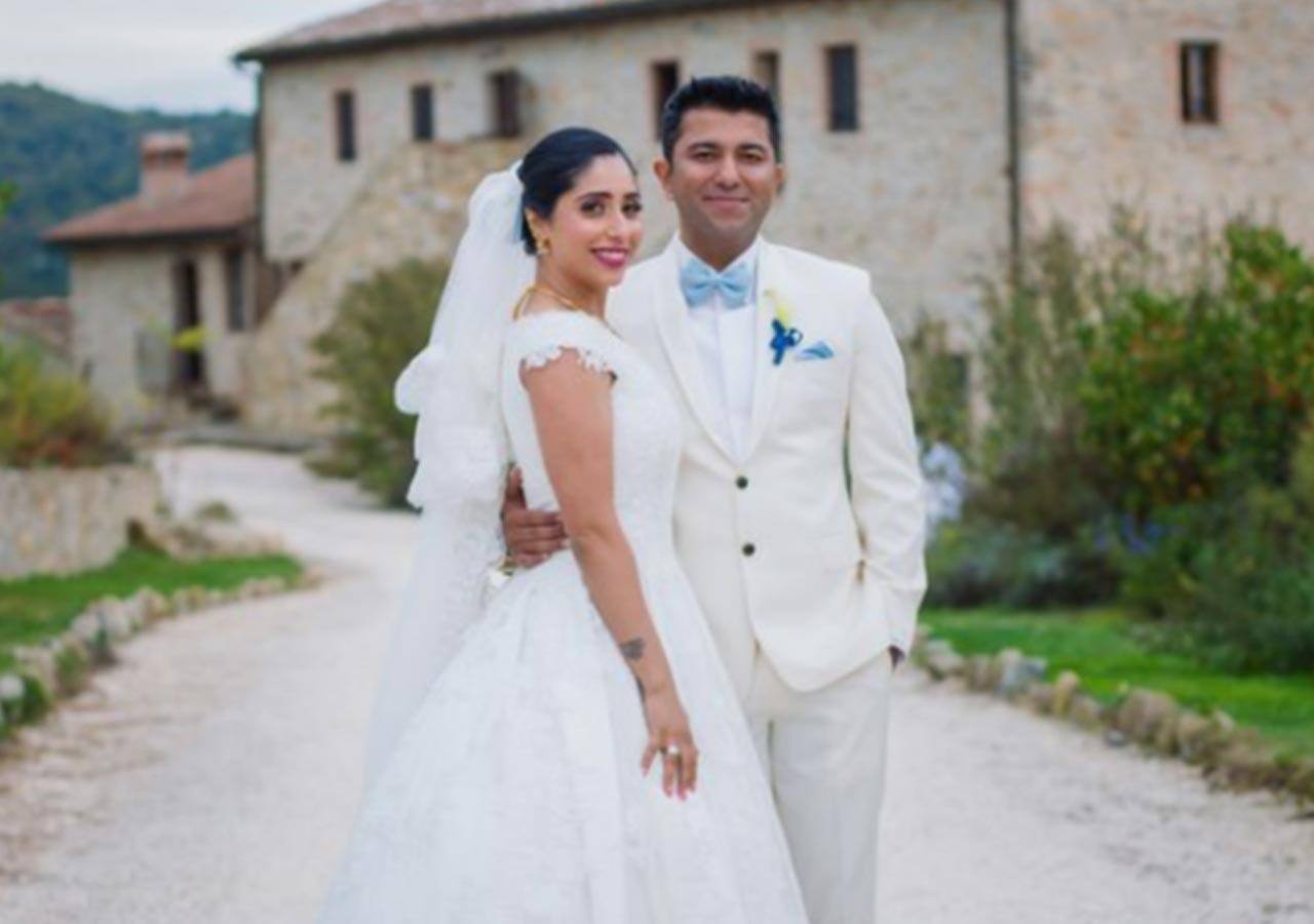 Neha Bhasin and Sameer Uddin in Tuscany