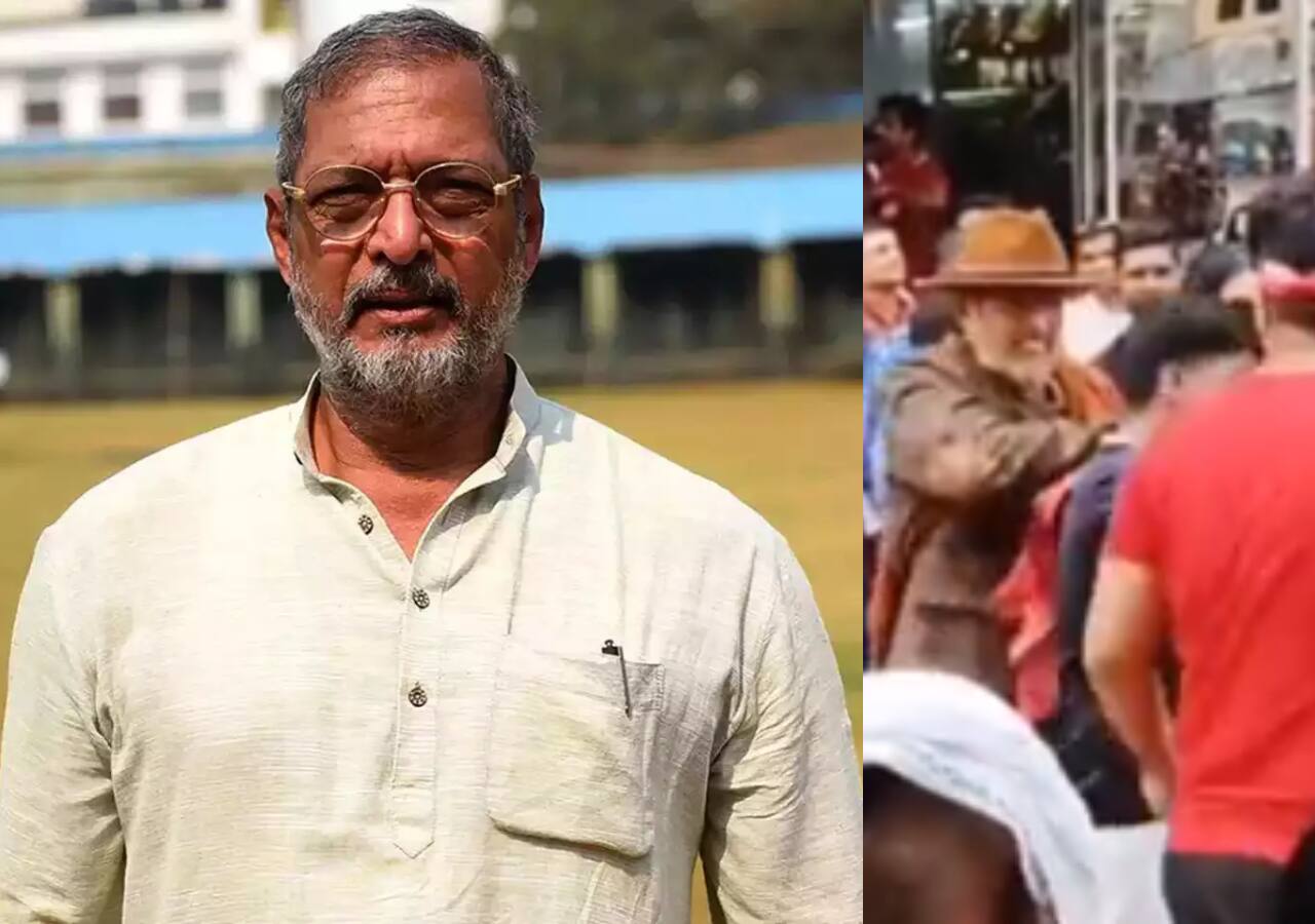 Nana Patekar hits a fan