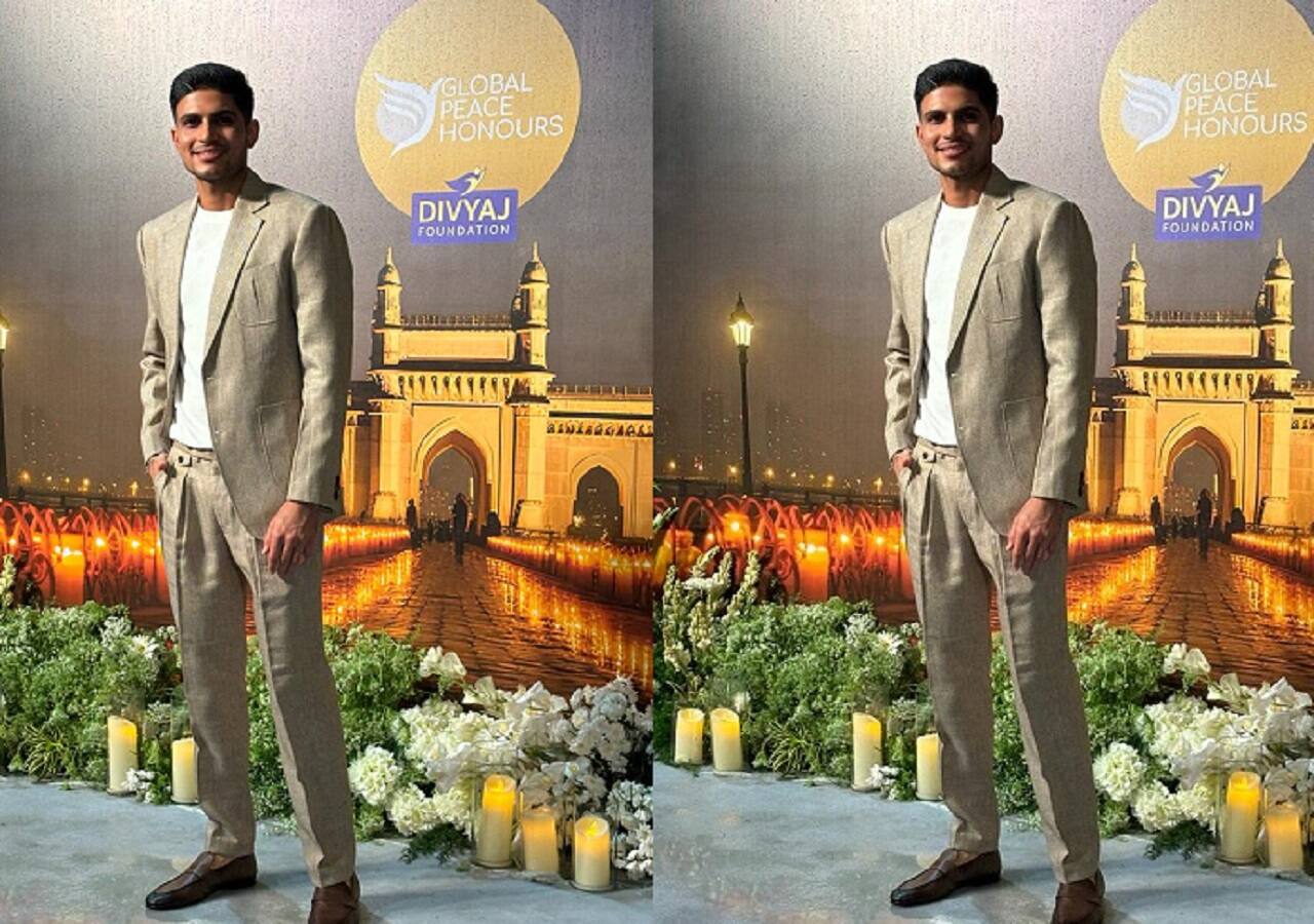 Shubman Gill dressed up as a perfect gentleman 