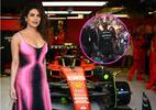 Priyanka Chopra hugs Lewis Hamilton, Orlando Bloom; poses with Chris Hemsworth and more celebs at F1 Grand Prix [View Pics]