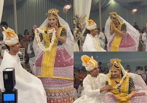 मणिपुर रीति-रिवाज से दूल्हा-दुल्हन बने रणदीप हुड्डा और लिन लैशराम, वायरल हुईं तस्वीरें