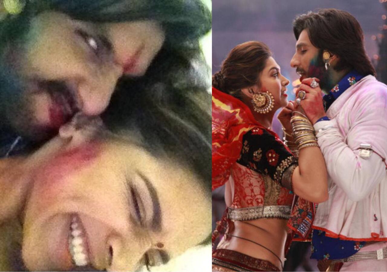 Does Deepika Padukone look like she is not interested? Ranveer Singh shares another selfie from Ram Leela set 