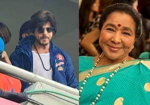 Shah Rukh Khan's gesture towards Asha Bhosle at India vs Australia World Cup Finals is winning the internet [Watch]